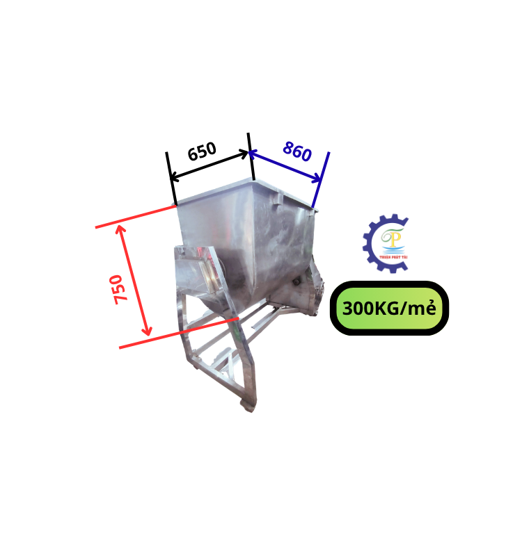 Máy trộn chữ U, máy trộn nằm ngang TPT125 1 Máy trộn chữ U, máy trộn nằm ngang TPT125