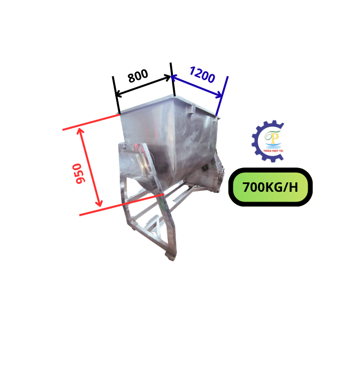 Máy trộn chữ u TPT128 1 Máy trộn chữ u TPT128