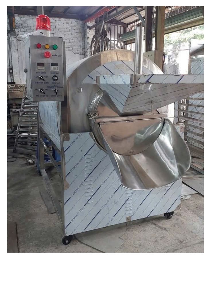 Máy rang công suất 100kg/h TPT84 4 Máy rang công suất 100kg/h TPT84 - Ảnh 4