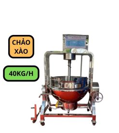 Chảo xào nhân công nghiệp công suất 40kg/mẻ TPT95