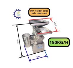 Máy nghiền siêu mịn công nghiệp công suất 150kg/h TPT62
