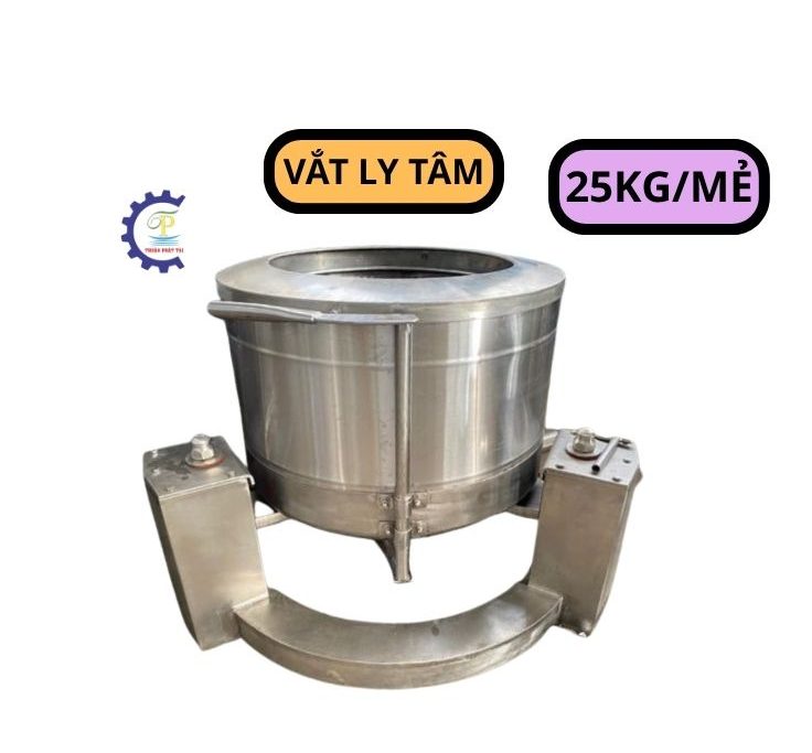 Máy vắt ly tâm công suất 25kg/mẻ TPT92