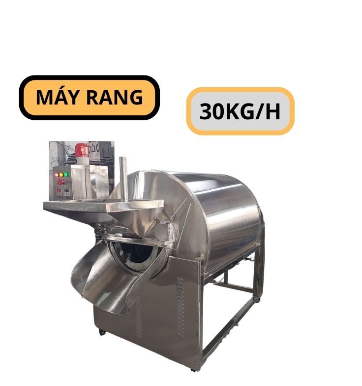 Máy rang công suất 30kg/h TPT83
