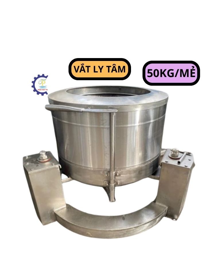 Máy vắt ly tâm công suất 50kg/mẻ TPT119
