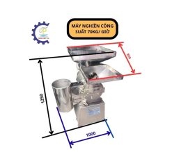Máy nghiền siêu mịn công nghiệp công suất 70kg/h TPT63