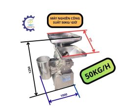 MÁY NGHIỀN SIÊU MỊN CÔNG NGHIỆP CÔNG SUẤT 50KG/H TPT61
