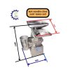 Máy nghiền siêu mịn công nghiệp công suất 100kg/h TPT65