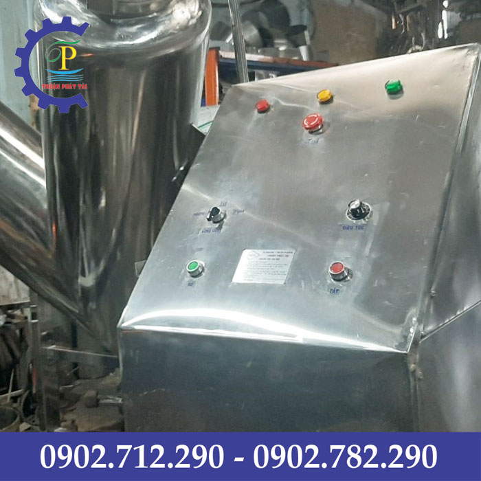 Tủ điều khiển trung tâm của máy trộn chữ V