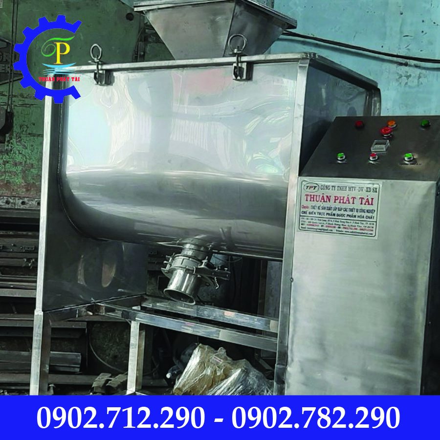 Máy trộn bột nằm ngang