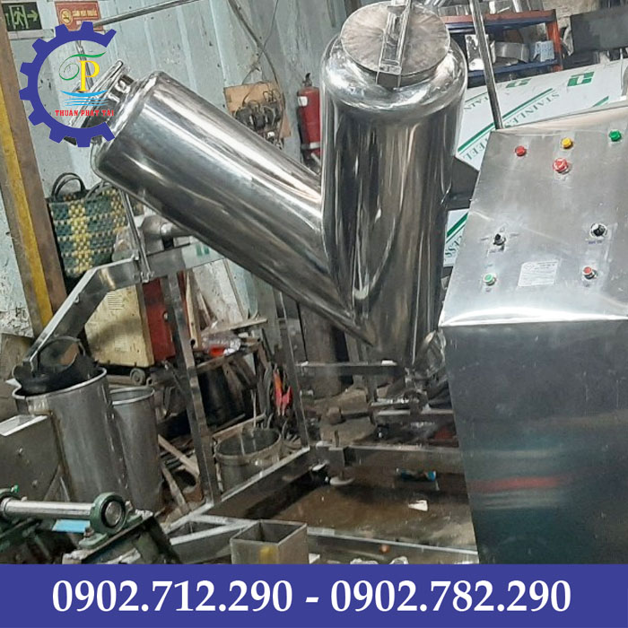 Nhận gia công sản xuất máy trộn bột chữ V theo yêu cầu