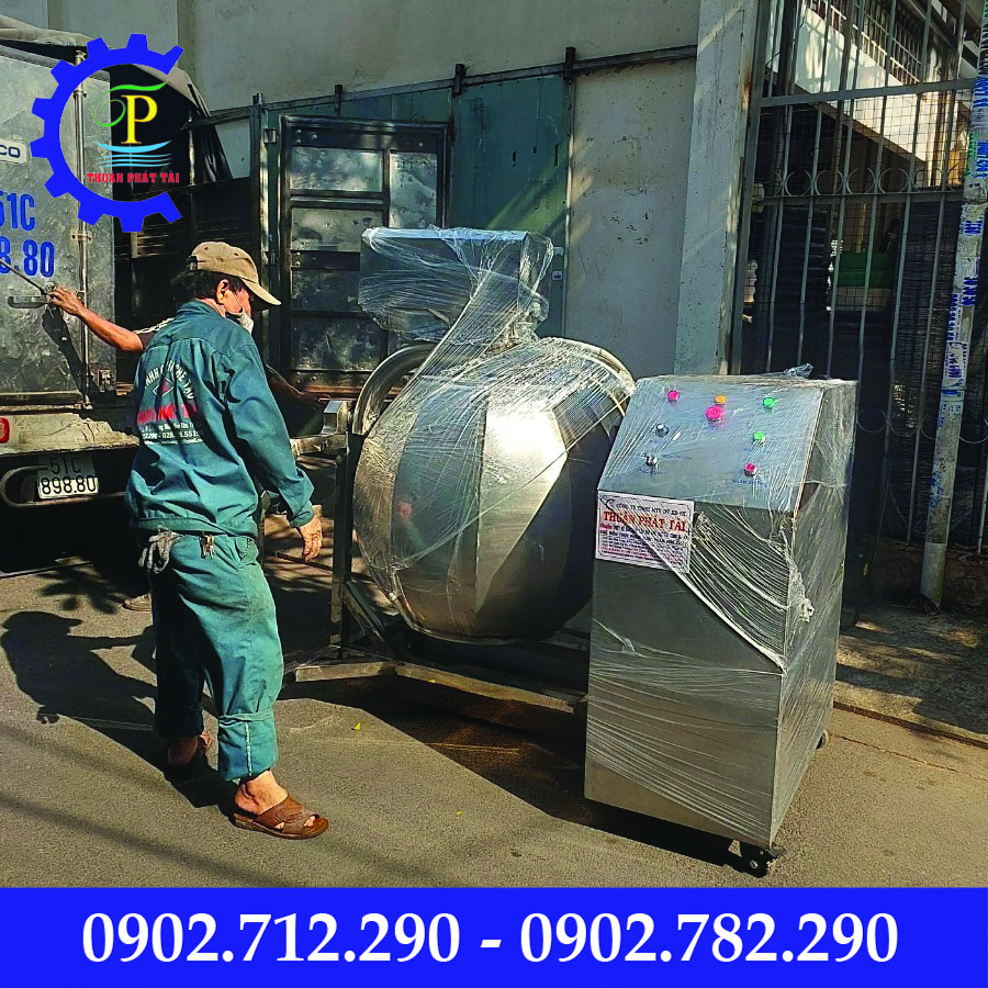 Máy áo gia vị đậu phộng da cá