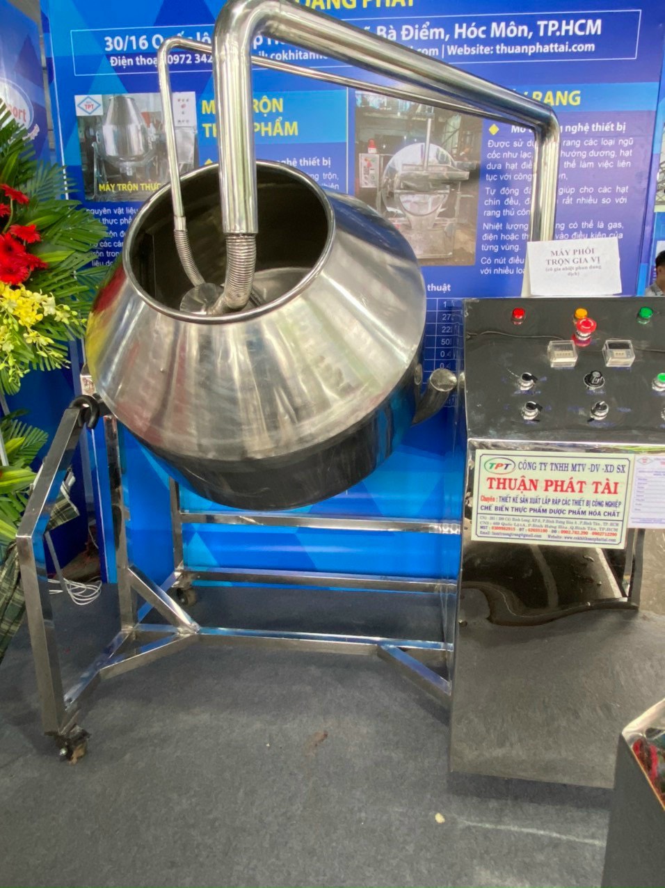 máy vo viên tinh bột nghệ