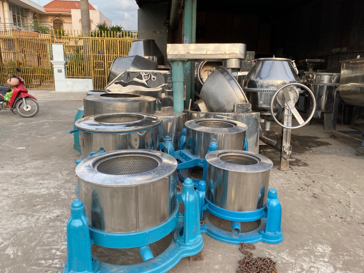 MÁY VẮT LY TÂM CÔNG NGHIỆP - Ảnh 7